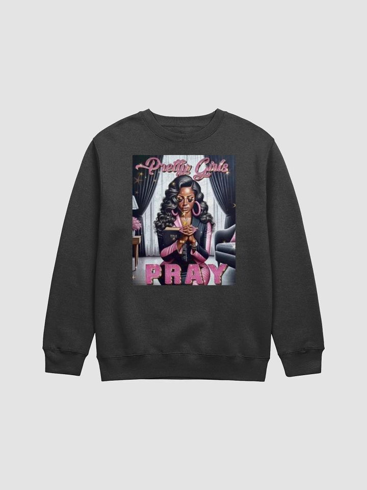pretty girls pray sweater product image (2)
