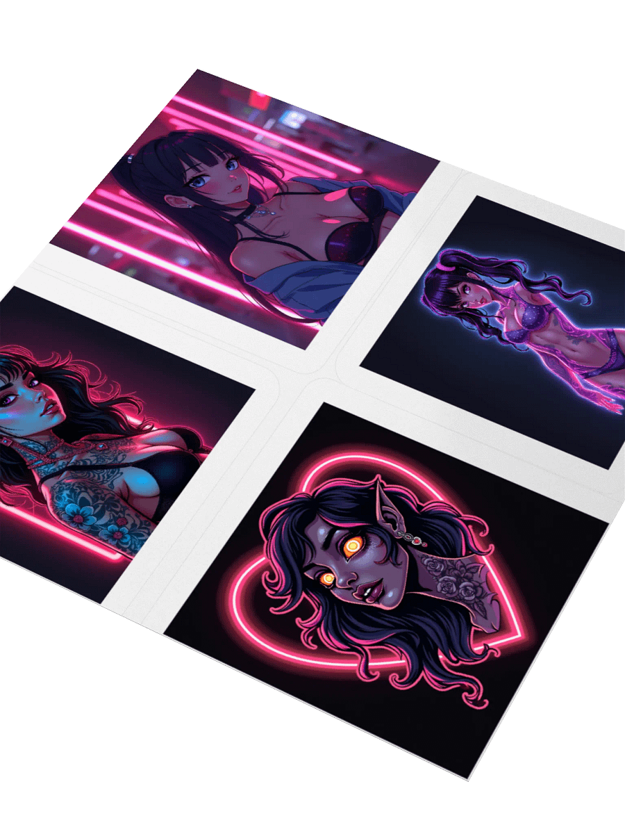 Cute anime stickers product image (7)