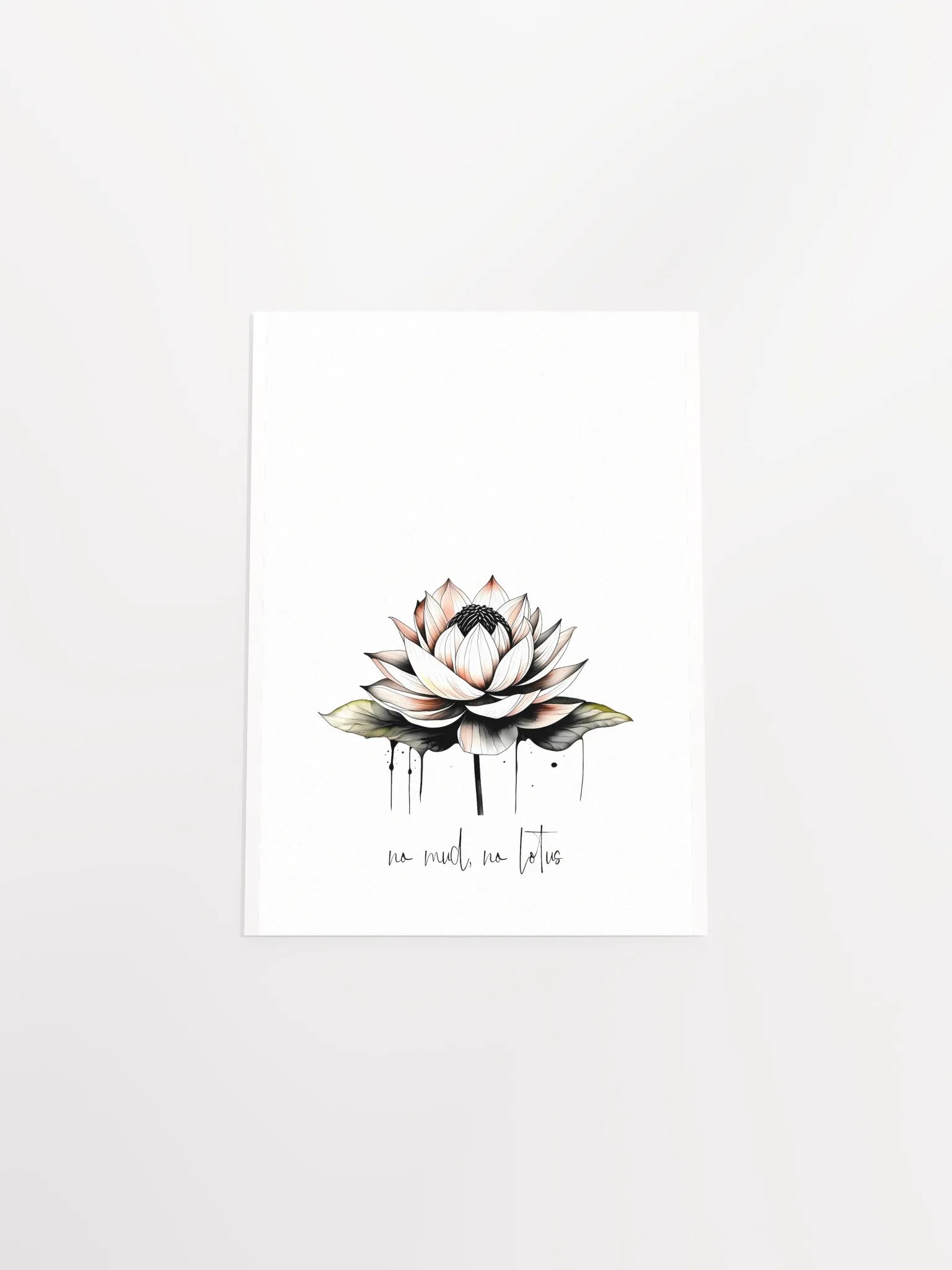 No Mud, No Lotus Poster Print product image (32)