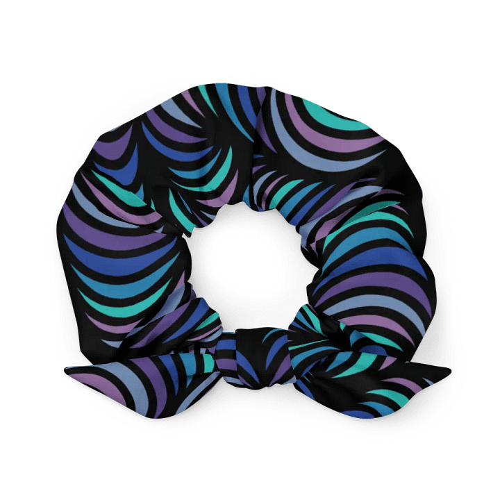 Cosmic Wave All-Over Scrunchie product image (1)