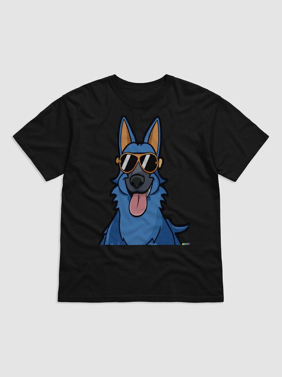 Cool Blue Dog Graphic Tee product image (2)