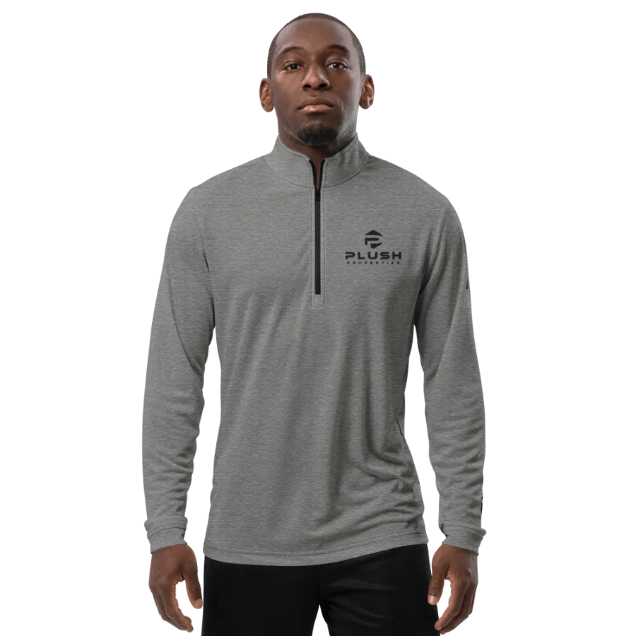 Plush Lightweight Quarter-Zip Pullover by Adidas W/G product image (3)