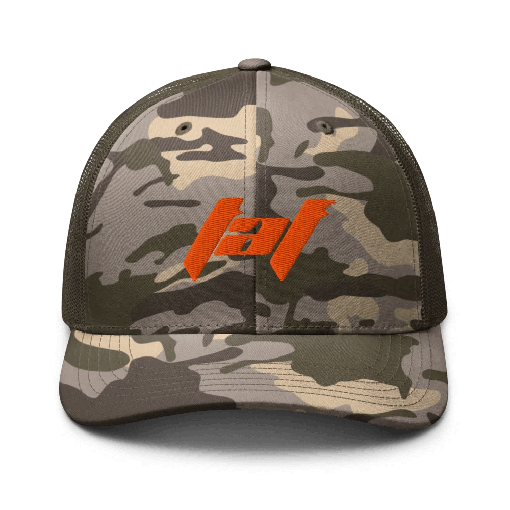 Orange TAF Logo, Camo Snapback product image (13)