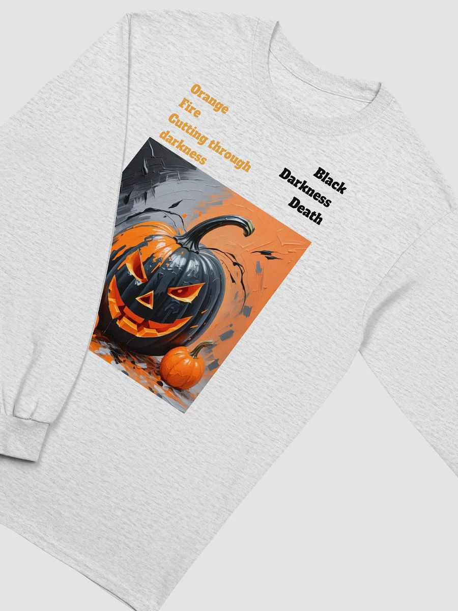 Glowing Pumpkin Patch Long Sleeve Tee product image (14)