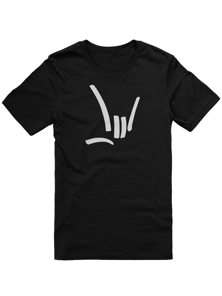 Able Lingo "I Love You" ASL Skinny Style T-Shirt product image (1)