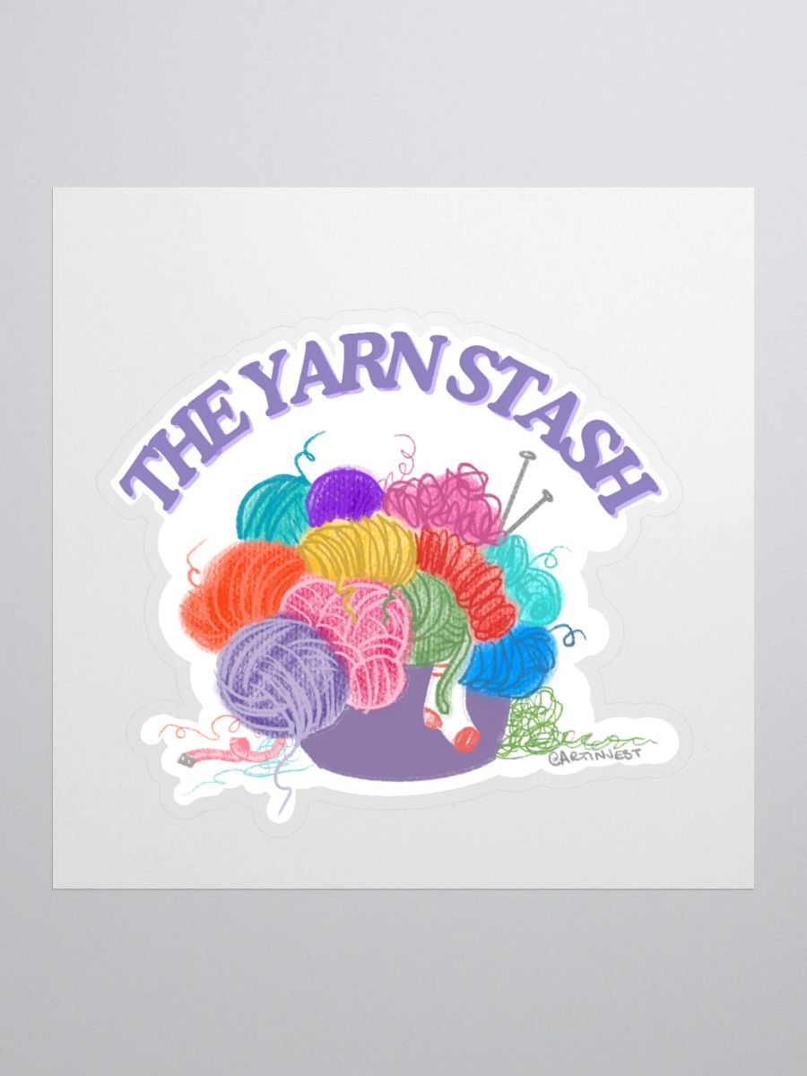 The Yarn Stash Stickers product image (1)