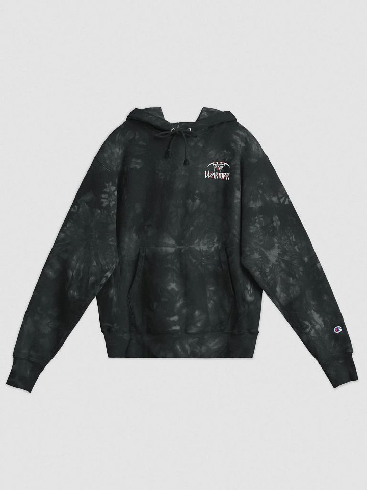 Pop Warrior Tie Dyed Logo Sweatshirt product image (1)