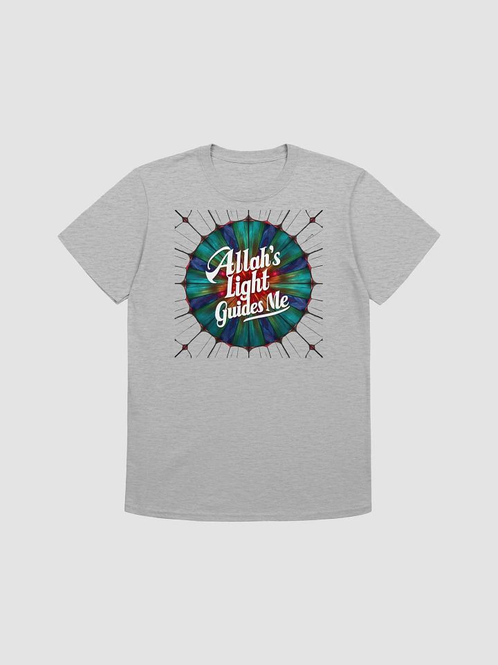 Allah’s Light Guides Me - Illuminating and Inspiring Graphic Tee product image (1)
