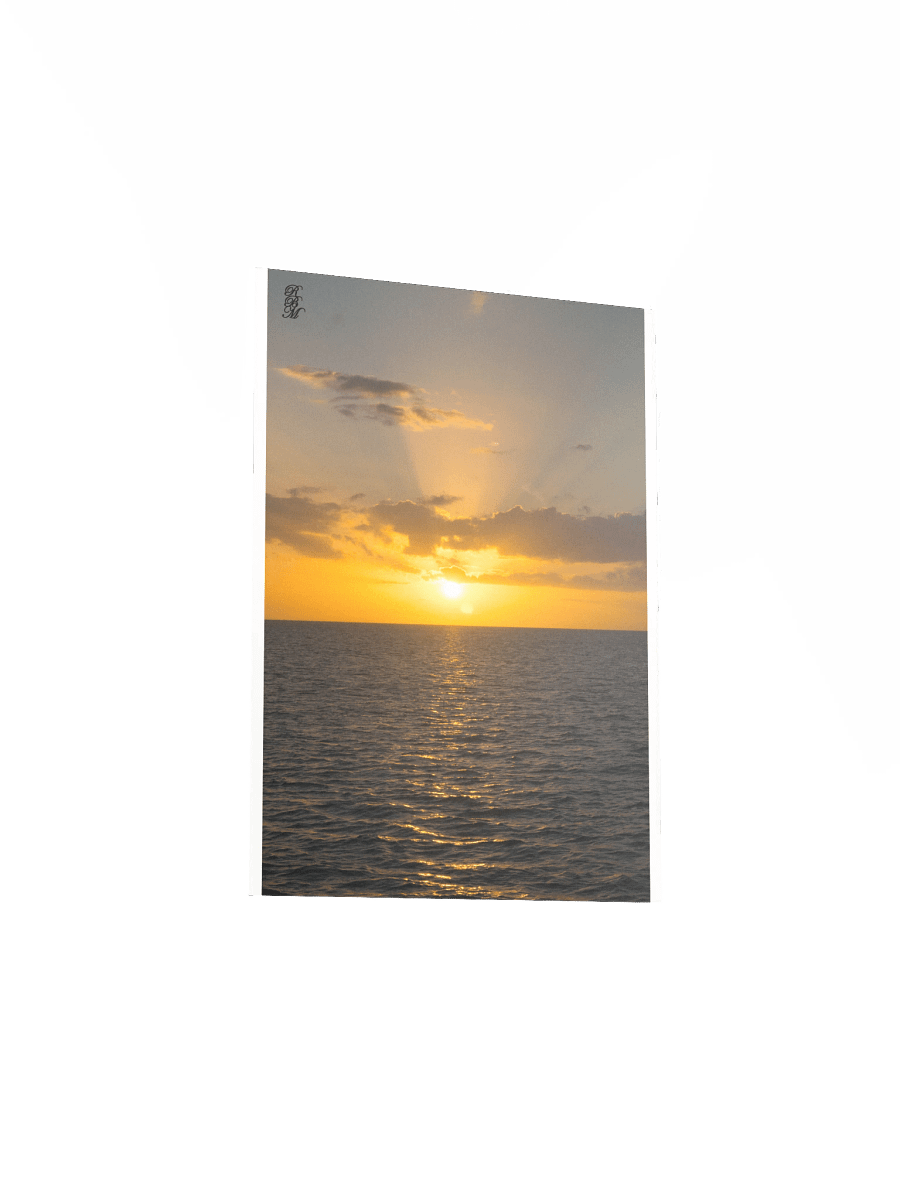 Bright Sunset on the Ocean product image (12)
