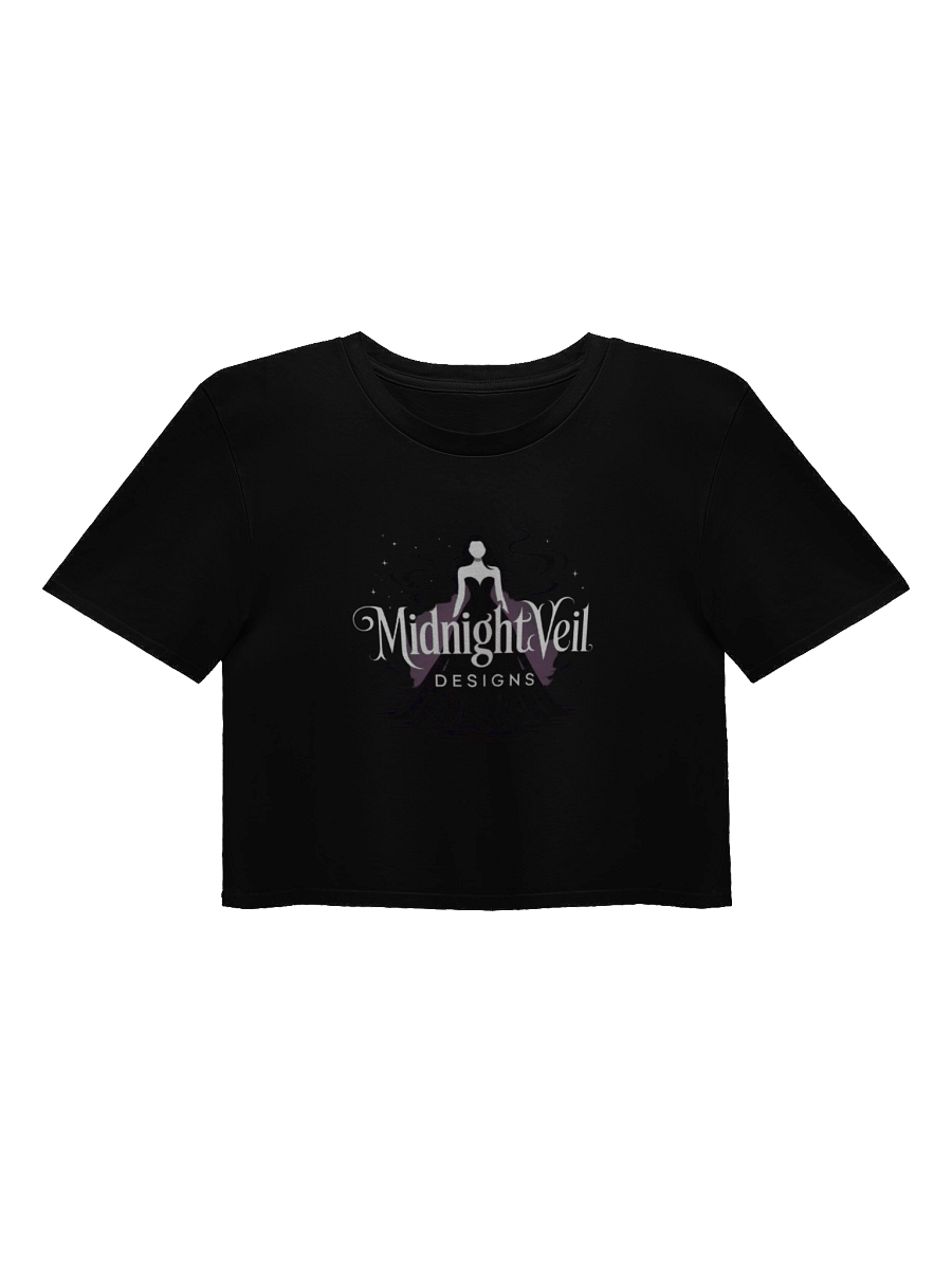 Midnight Veil Designs Women's Gothic Crop Top - Black, XS-XL product image (1)