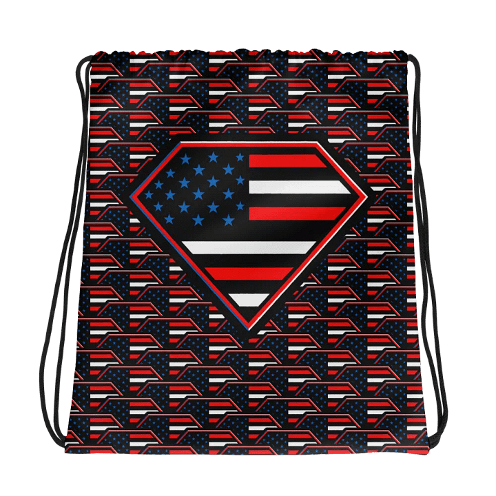 Drawstring Bag: Dark MAGA Diamond product image (1)