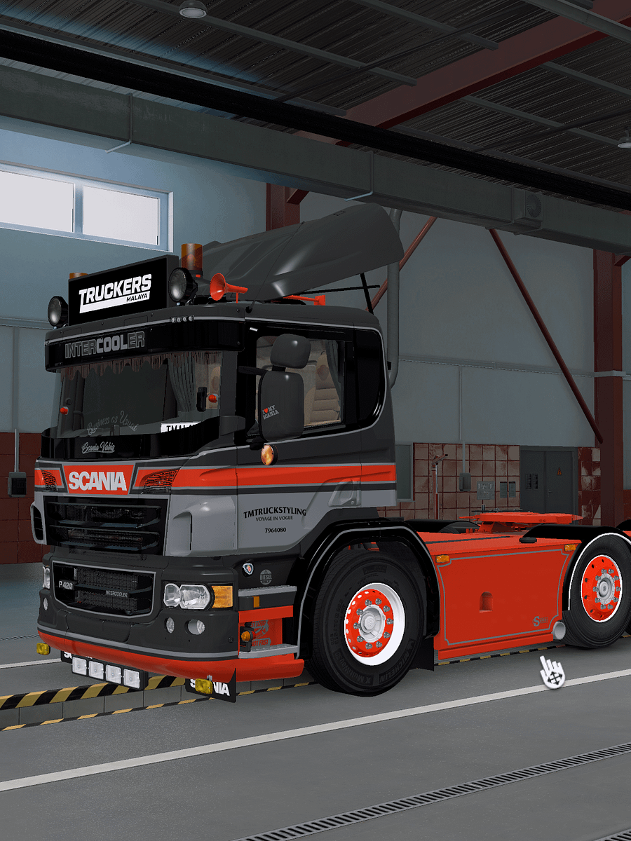 FREE! ETS2 TM Multicolor Skin Pack for Scania PGR-Series skin Pack 1 product image (7)