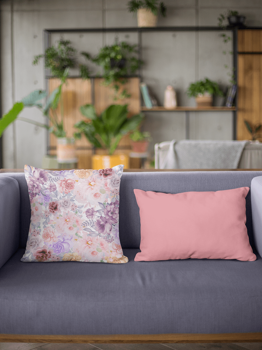 Pastel Floral Dream All-Over Print Pillow product image (9)
