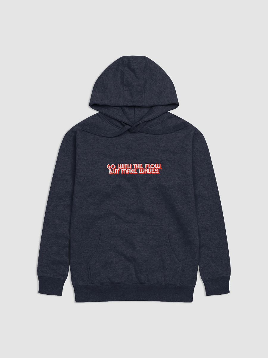 Go with the Flow Cotton Heritage Unisex Premium Hoodie product image (1)
