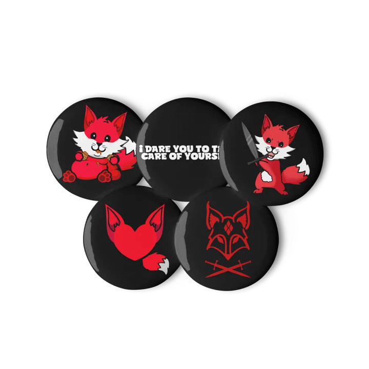 Fox badge Set product image (3)