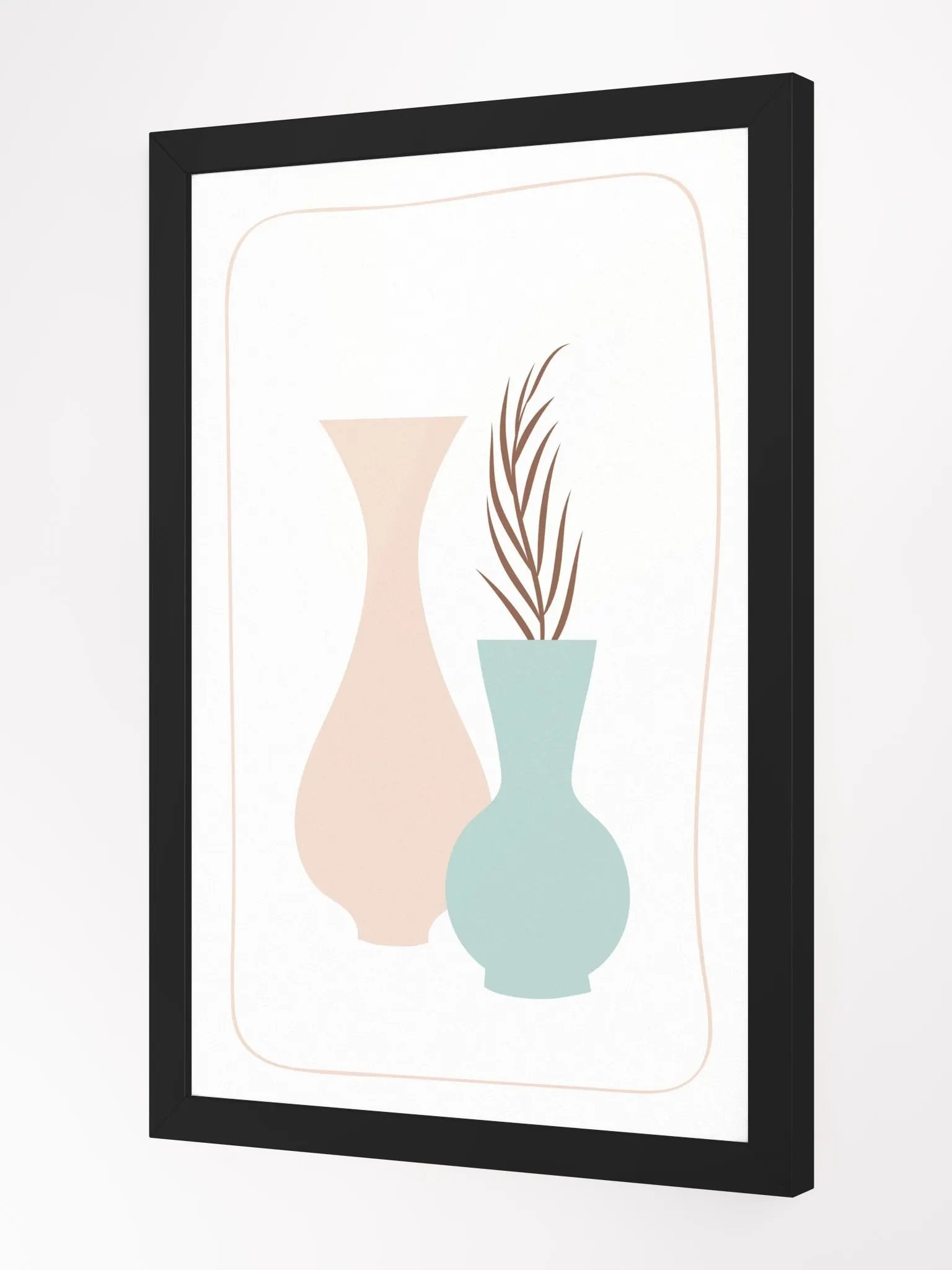 Minimalist Vases Framed Matte Poster product image (7)