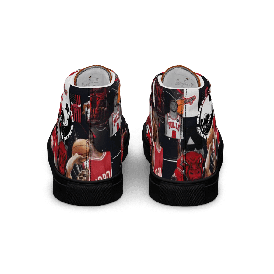 Buhay Tuklas Chicago Bulls Men's High Top Canvas Shoes product image (7)
