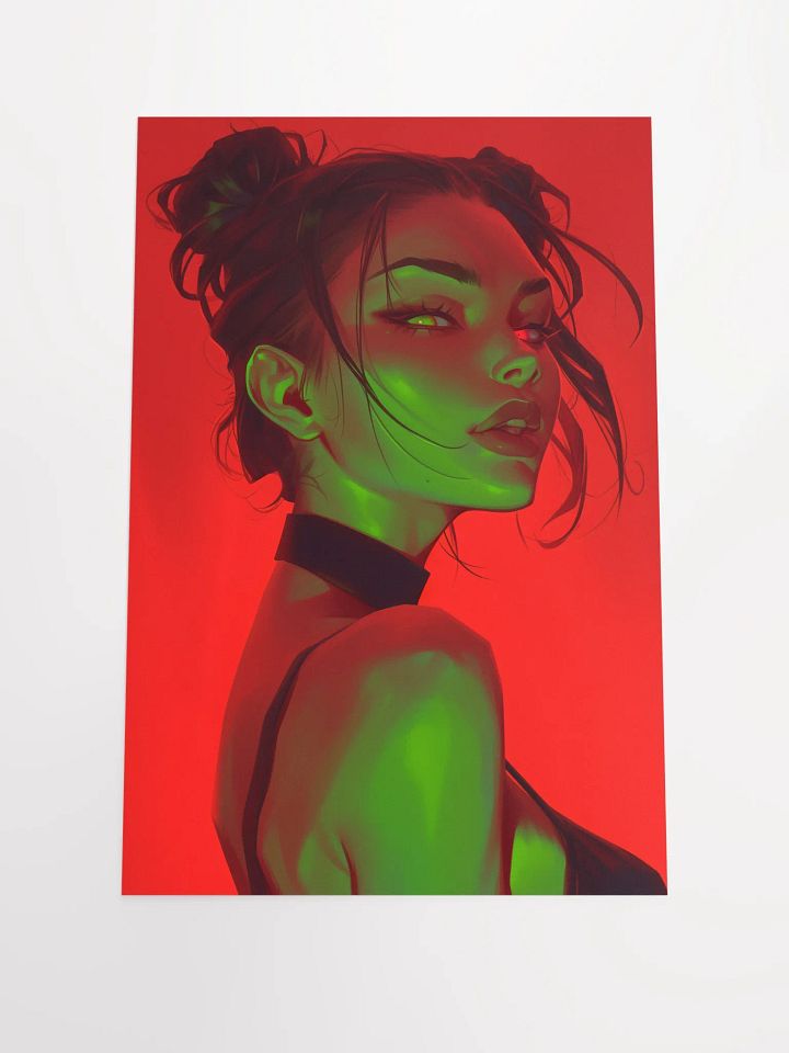 Enigmatic Glance Matte Poster product image (1)