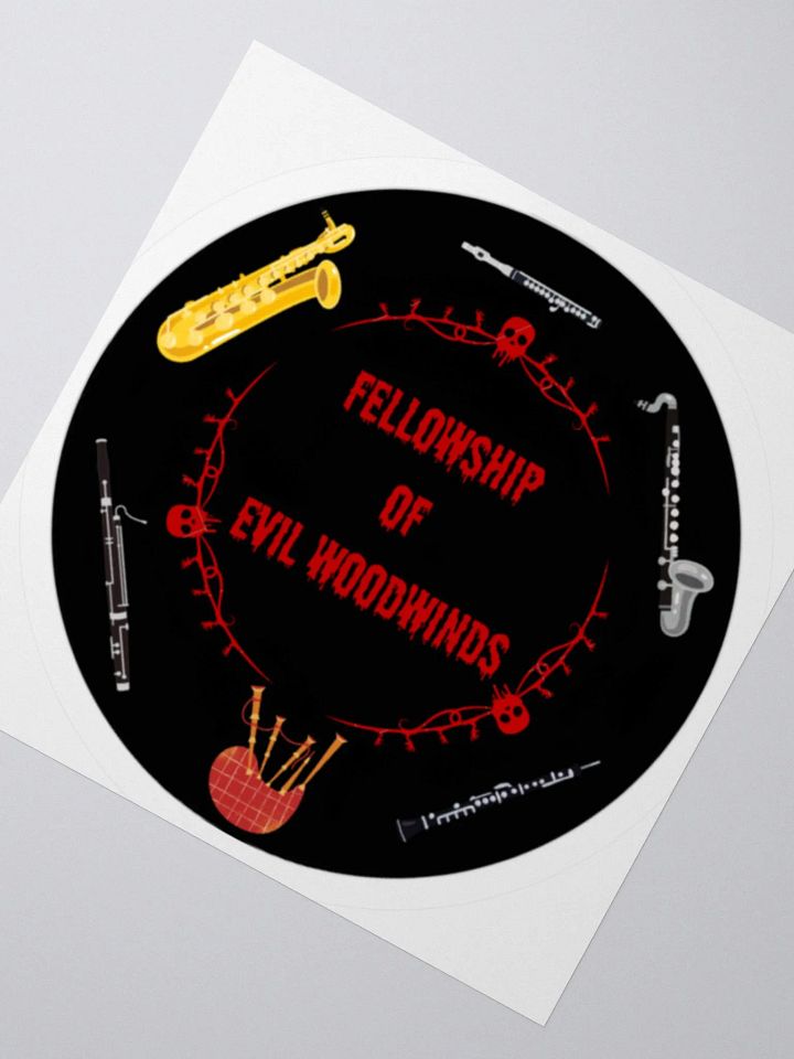 Fellowship of Evil Woodwinds Sticker product image (1)