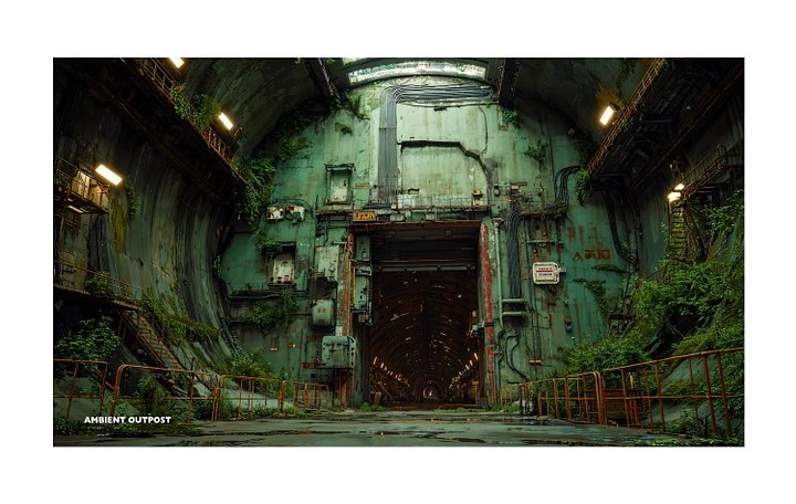 Access Tunnel | Acrylic UltraHD Wall Art Print (29x16cm) product image (1)