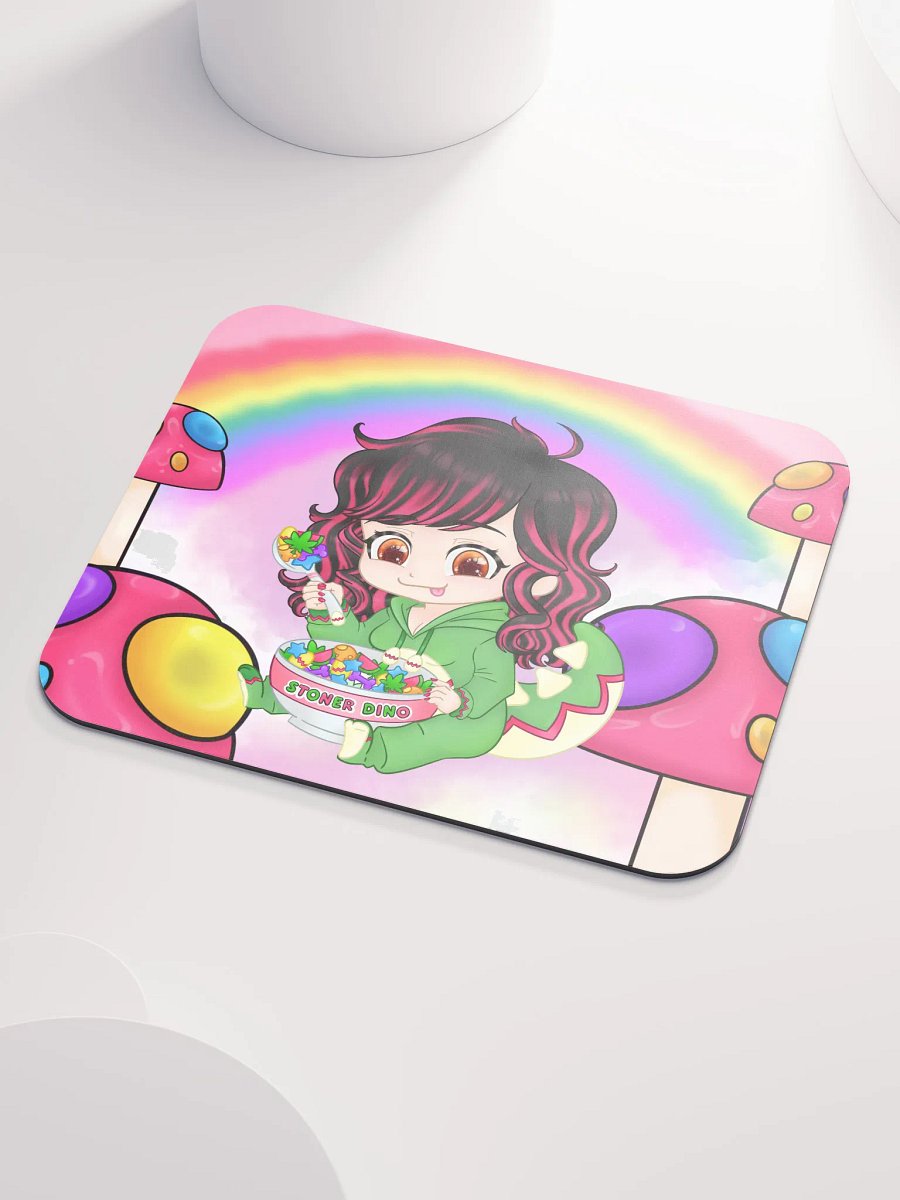 Dino Munchies Square Mouse Pad product image (3)