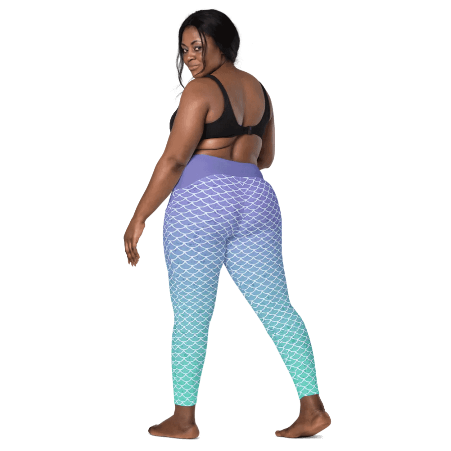 Gaming Mermaid Leggings with Pockets product image (3)