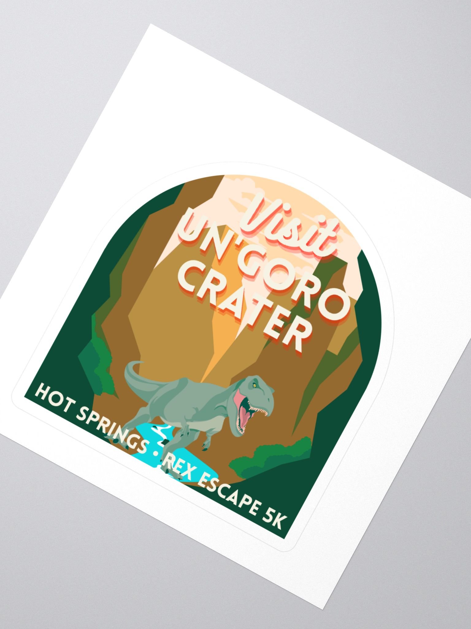 Visit Un'Goro Crater Sticker product image (2)
