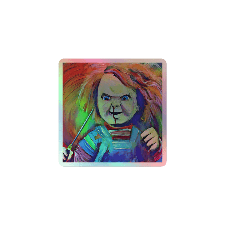 Killer Doll Holographic Sticker Sheet product image (1)