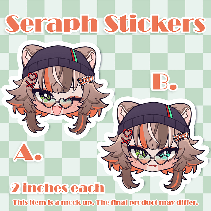 Smitten Seraph Stickers product image (1)