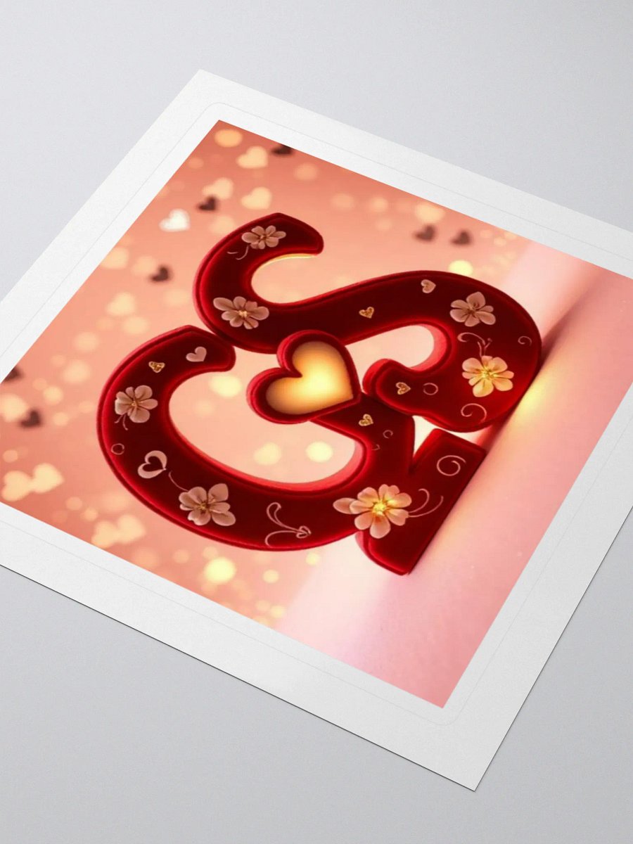 Love Letters Kiss Cut Stickers product image (3)