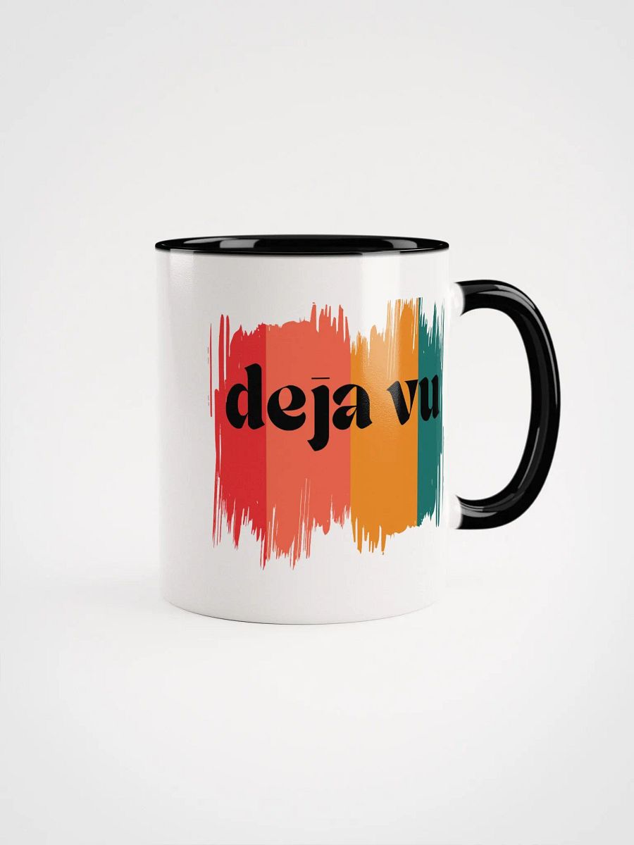 Deja Vu Brushstroke Ceramic Mug product image (6)