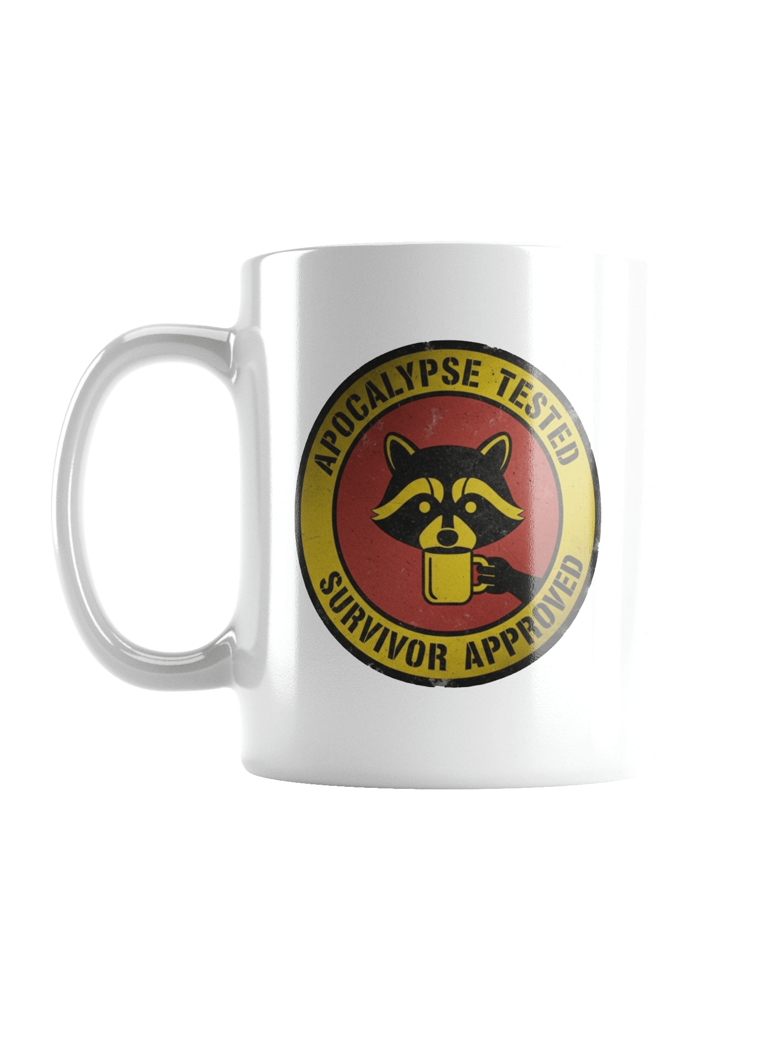 Apocalypse-Tested Raccoon Mug product image (3)