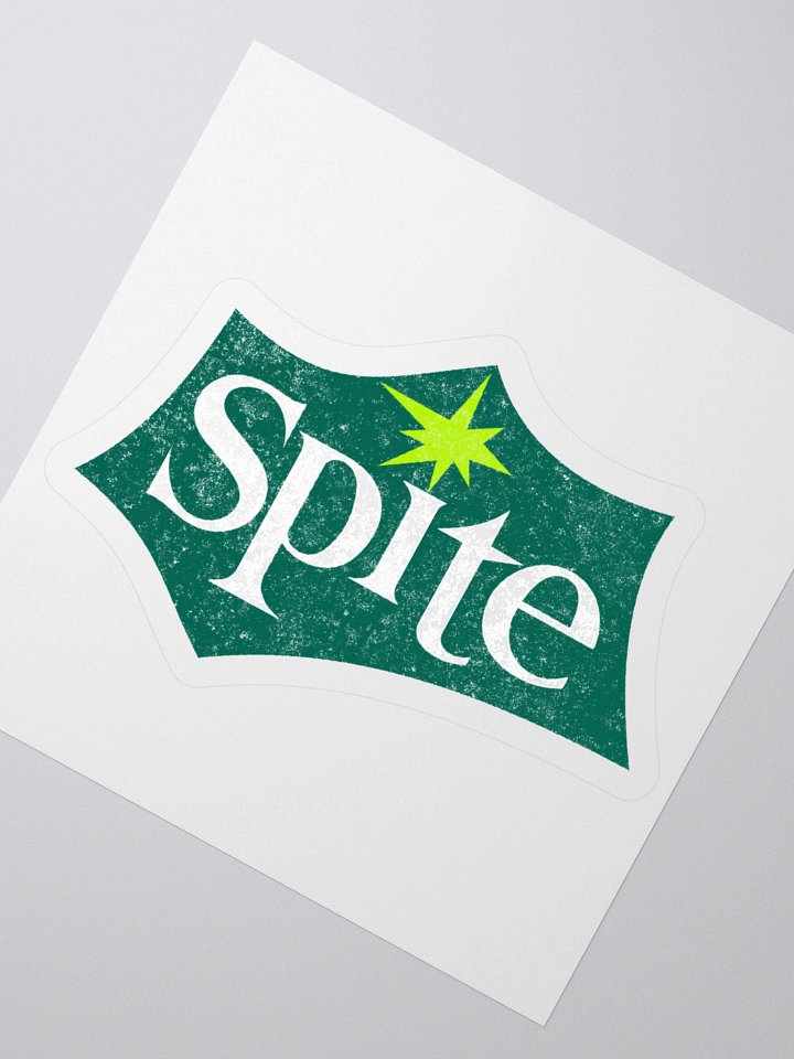Fuelled by Spite - Sticker product image (6)