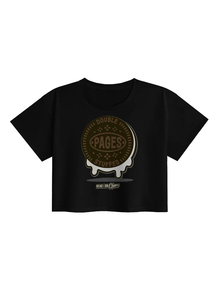 Double-Stuffed Pages Cookie Cropped Tshirt product image (1)