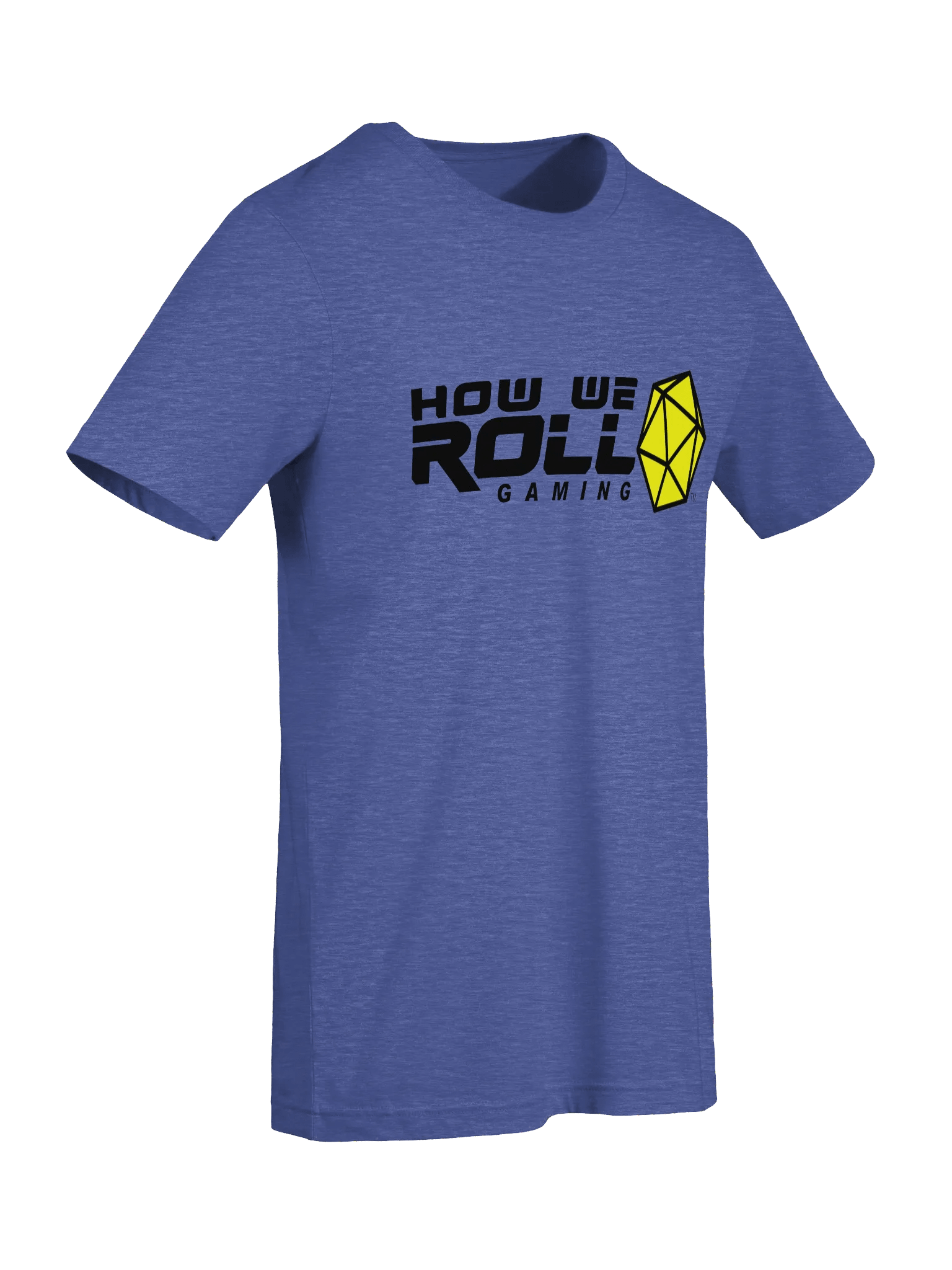How We Roll Gaming T-shirt (black logo) product image (7)