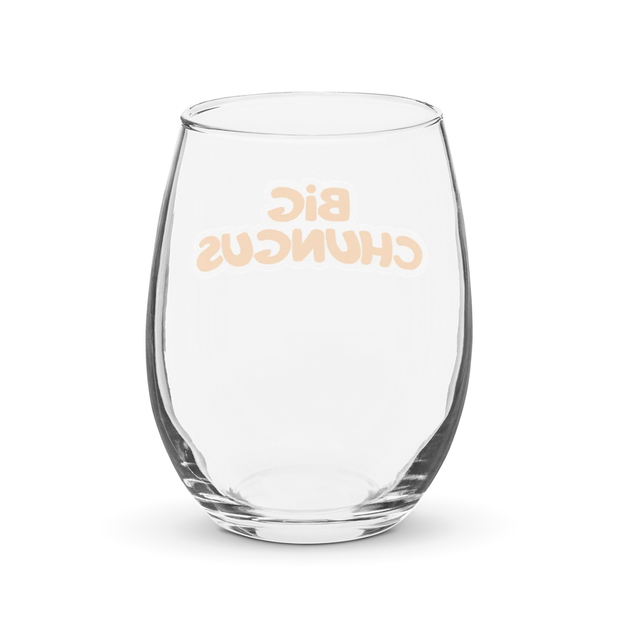 Big Chungus wine glass product image (7)