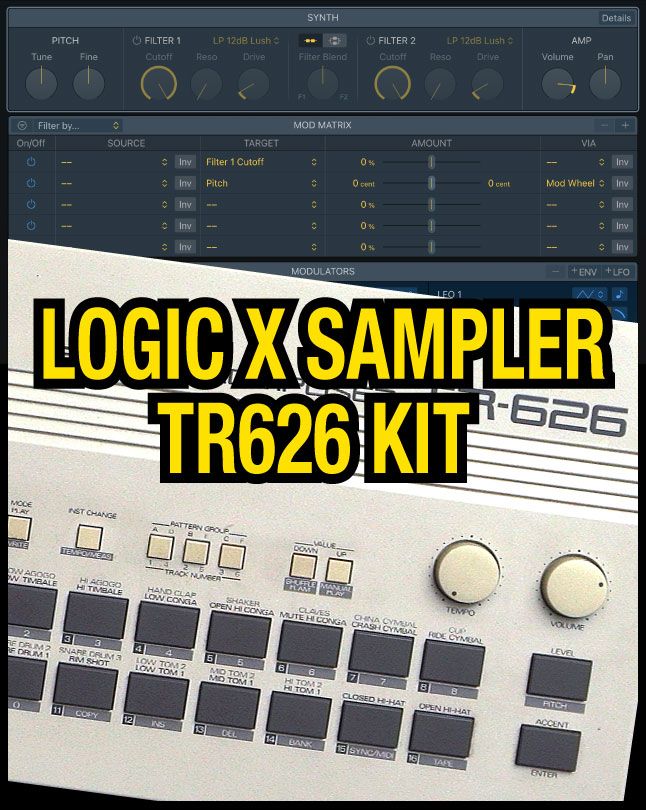 Logic X Sampler: TR626 Kit product image (1)
