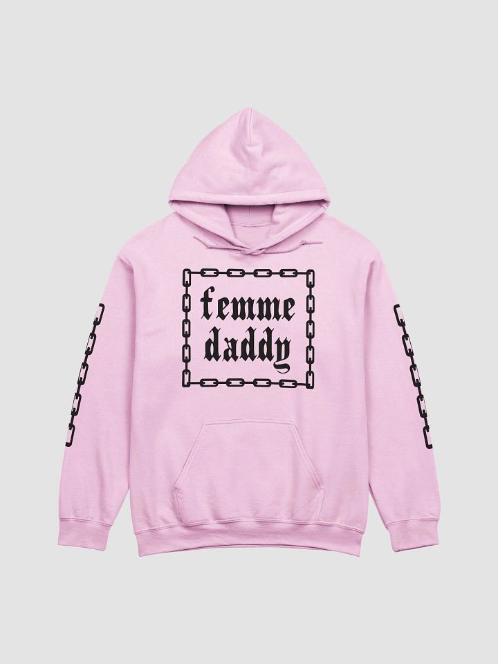 Femme Daddy Hoodie ⛓️ Pink product image (1)