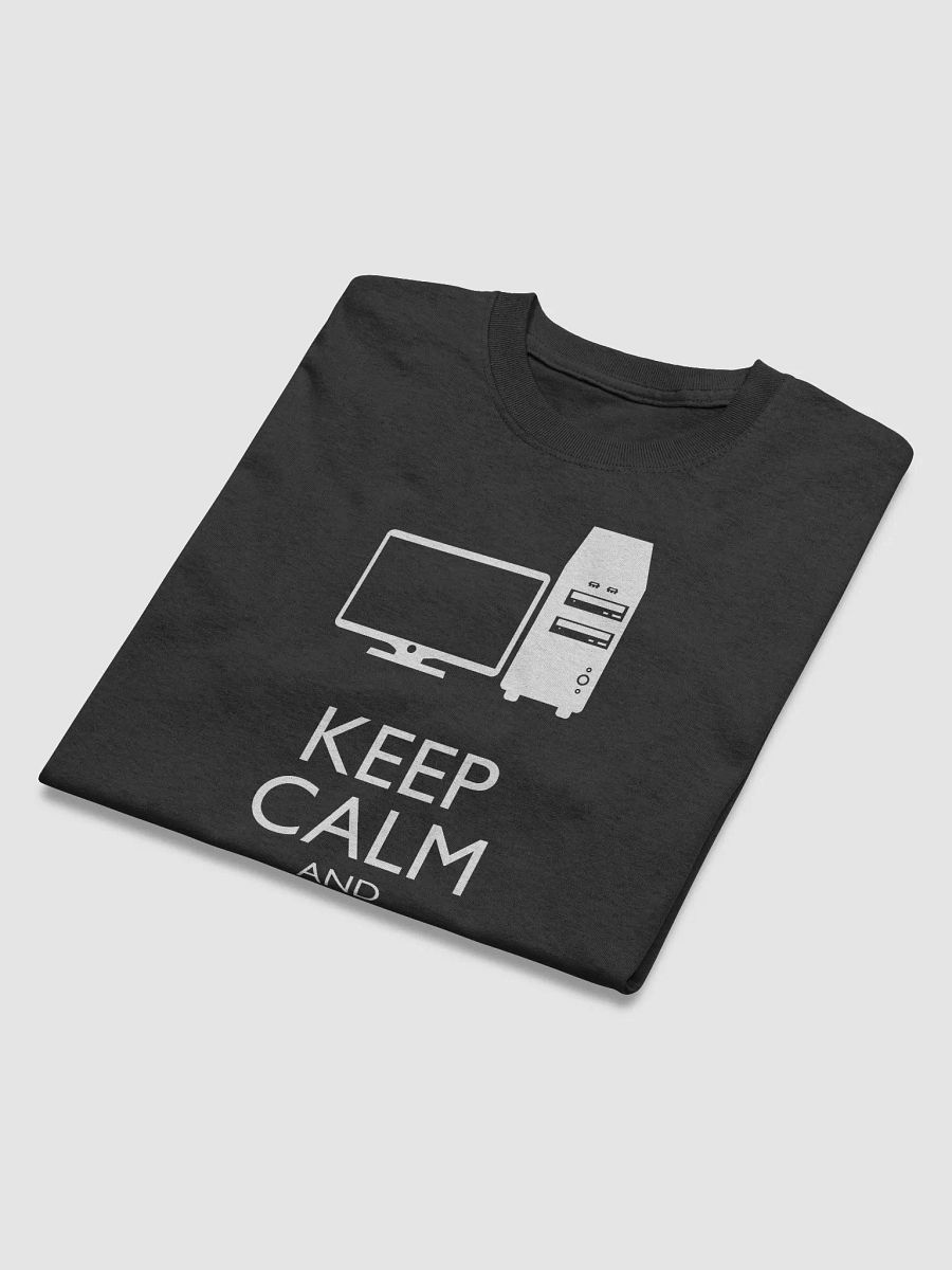 "Keep Calm and Compile On" Funny Coder T-Shirt product image (6)