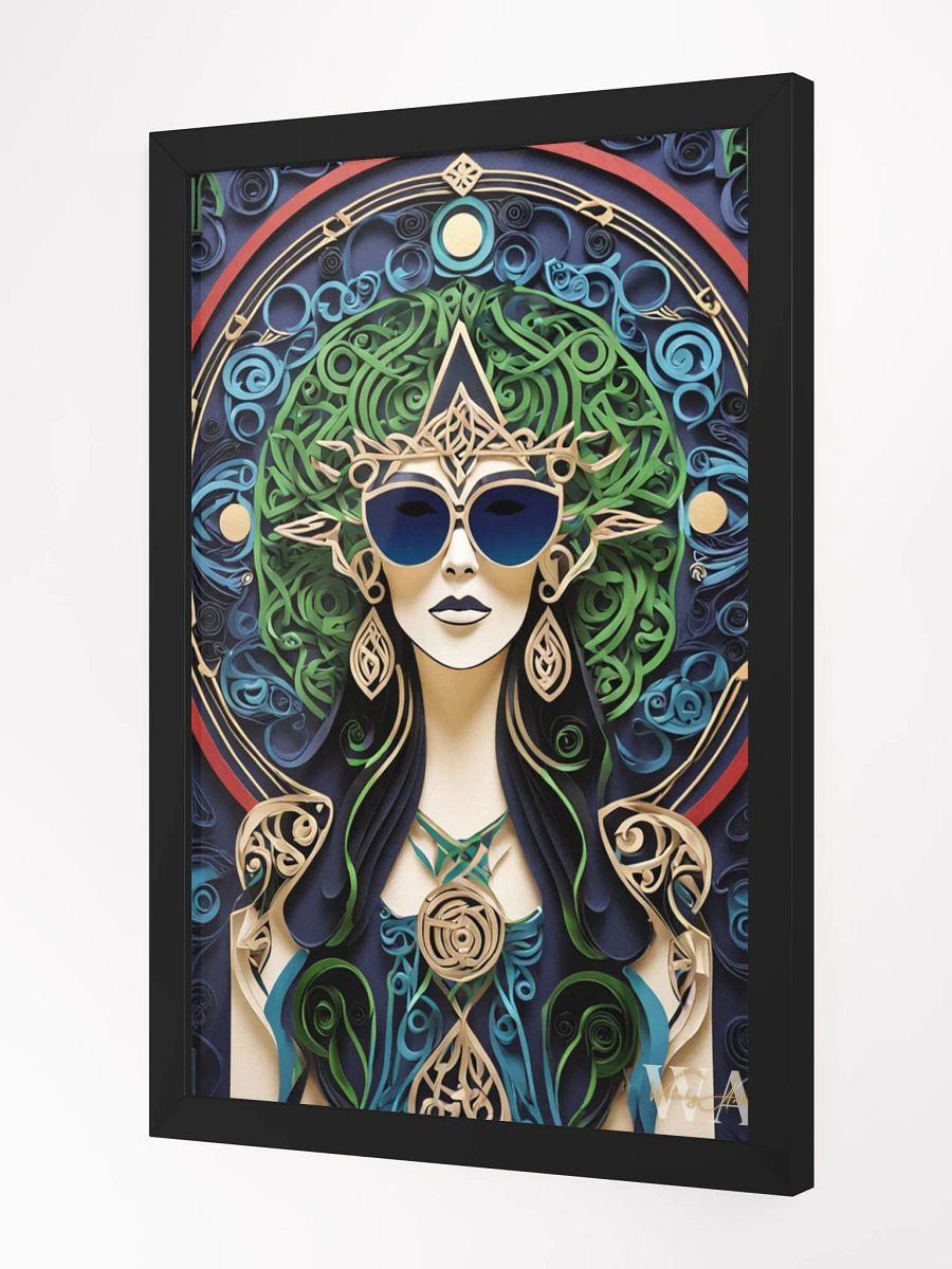 Winter Wiccan 14 - Framed Matte Poster product image (6)