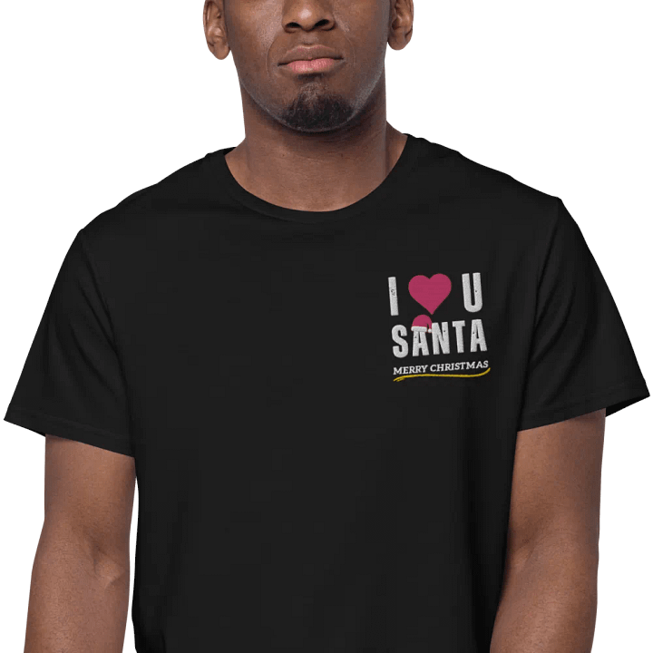 I love Santa Premium Cotton T-Shirt product image (2)