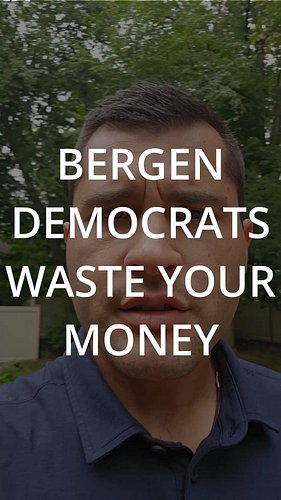 My opponents, the Bergen County Democrats have been on a spending spree 💸 and they have left YOU with the bill.

These polici...