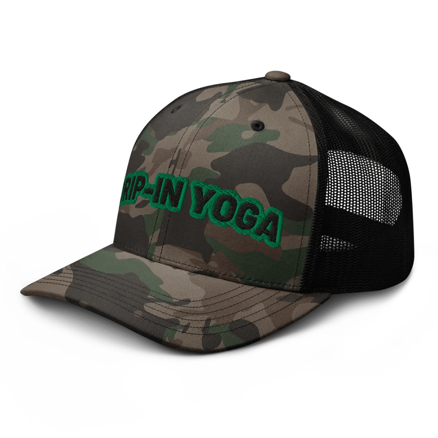 Drip-In Yoga Camo Trucker Cap product image (4)