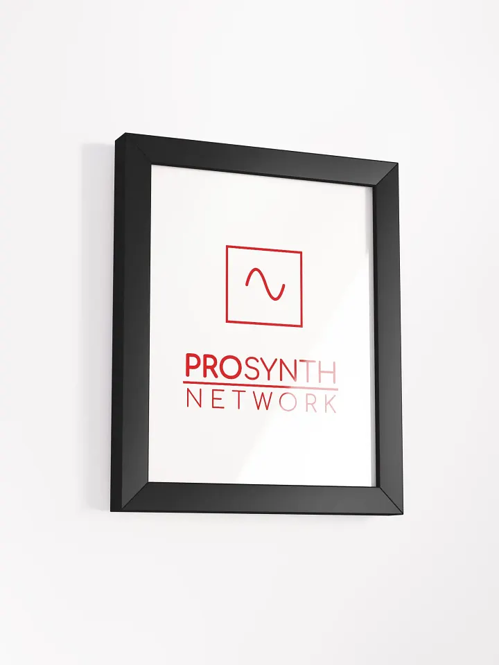 Pro Synth Network Framed Matte Poster product image (46)