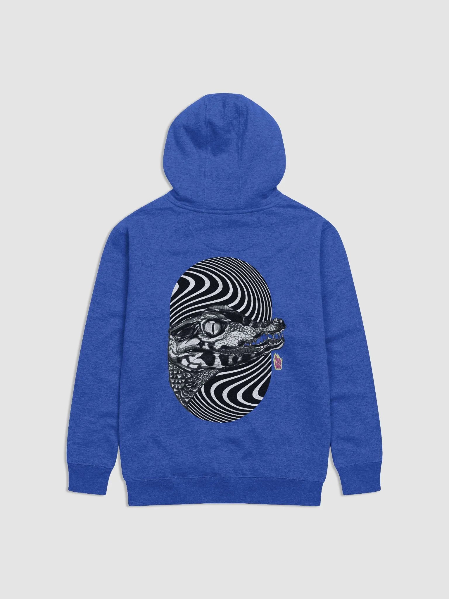 (Hoodie) SUMINAGASHI BLACK CROCODILE product image (1)