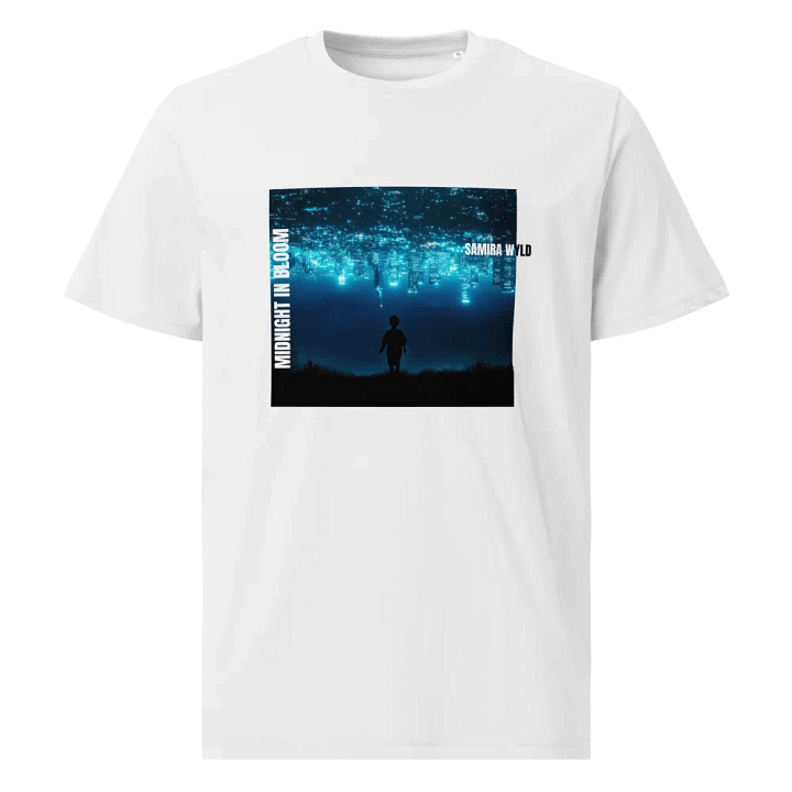 MIDNIGHT IN BLOOM (UNISEX) ORGANIC COTTON (3 colours) product image (2)