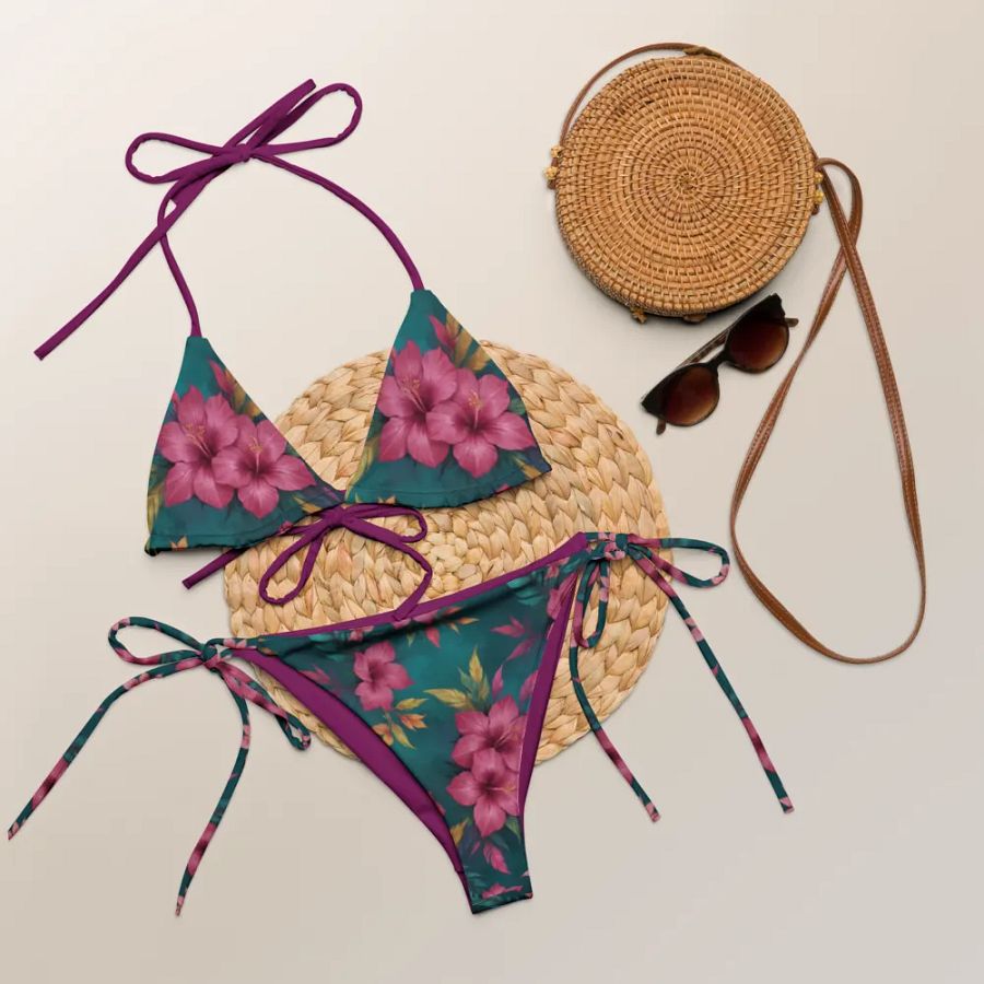 EcoChic Strappy Bikini Set product image (10)