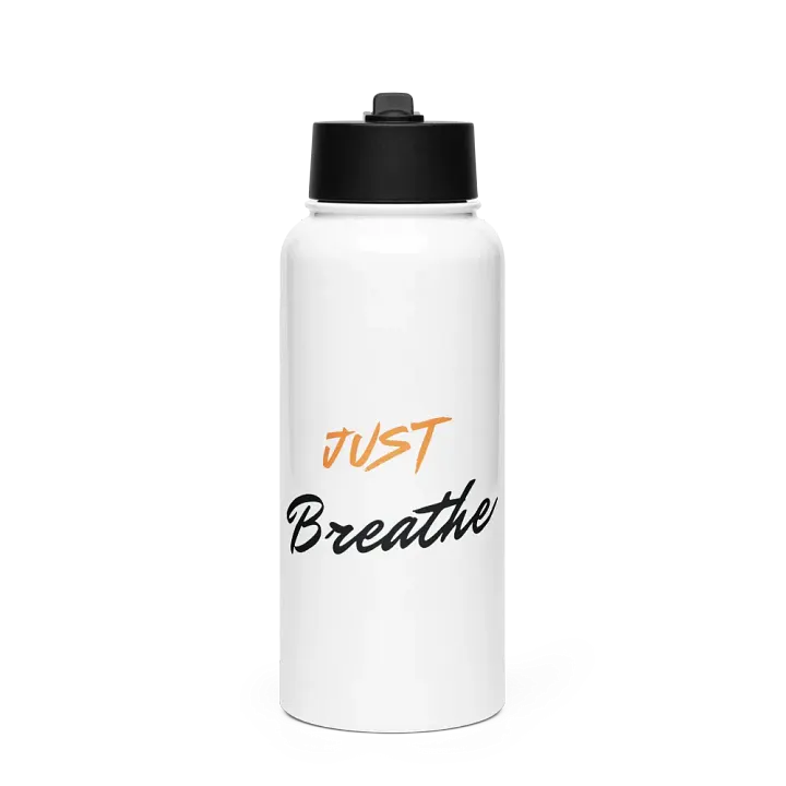 JUST Breathe Stainless Steel Water Bottle product image (1)