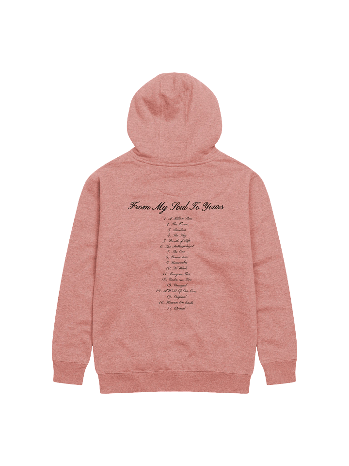 "From my soul to yours" Pink Hoodie product image (2)