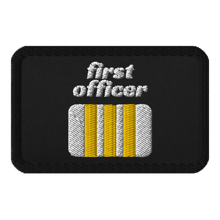 First Officer (Flight Crew) - Embroidered Patch product image (1)